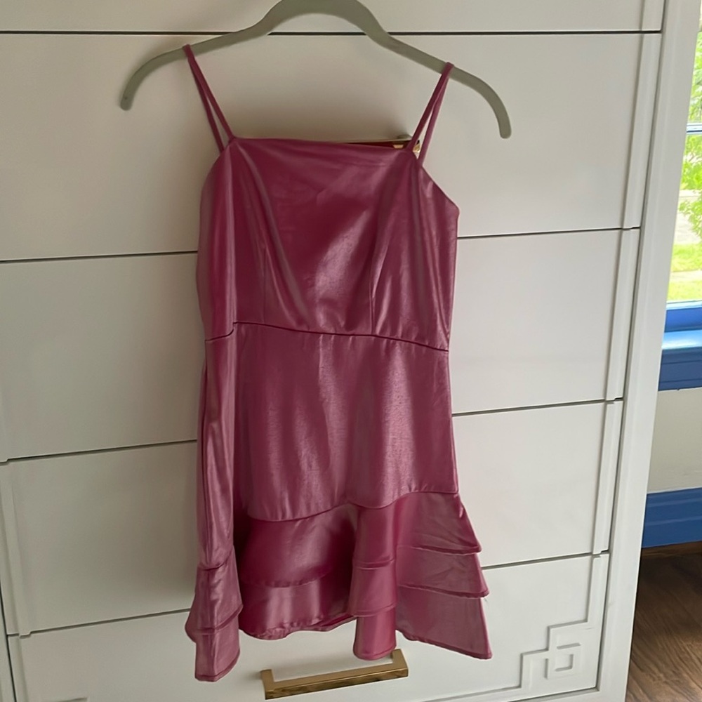 Girls pink dress